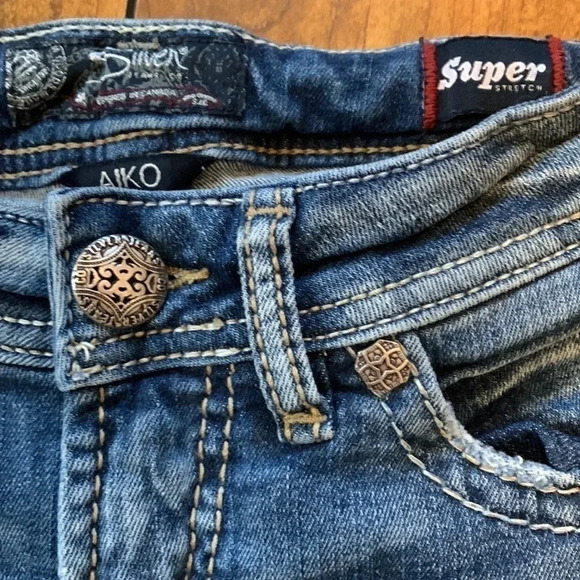 Silver aiko mid ankle skinny jeans - Picture 2 of 9